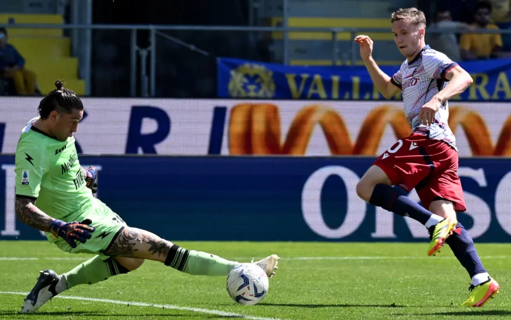 pagliuca frosinone-bologna