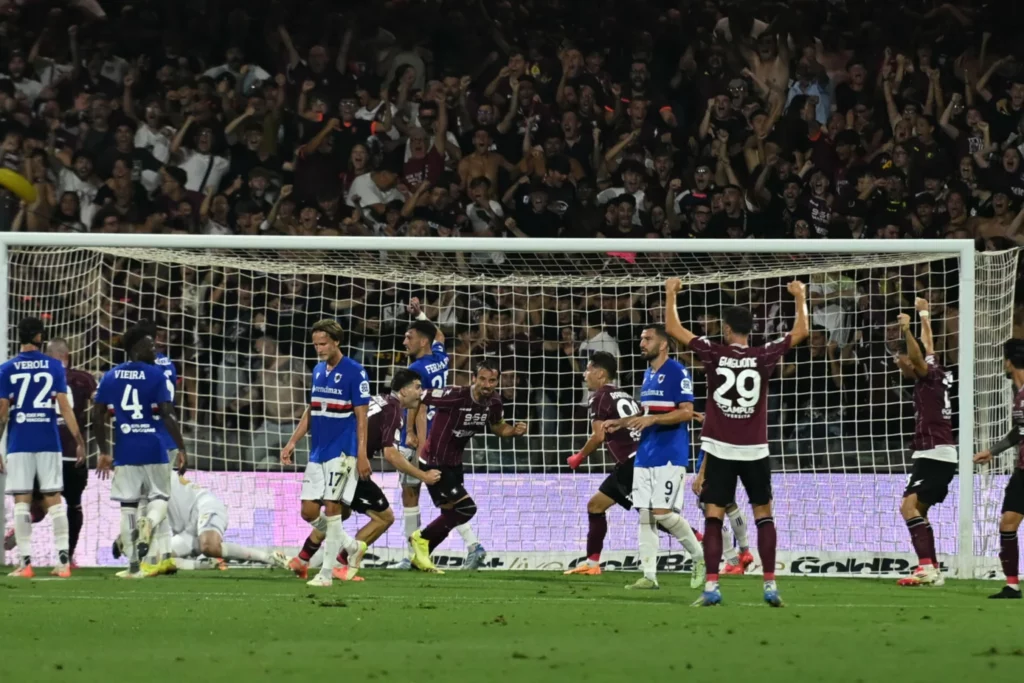 salernitana-sampdoria