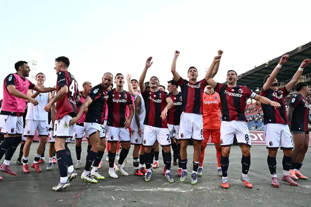 dove vedere bologna-salisburgo